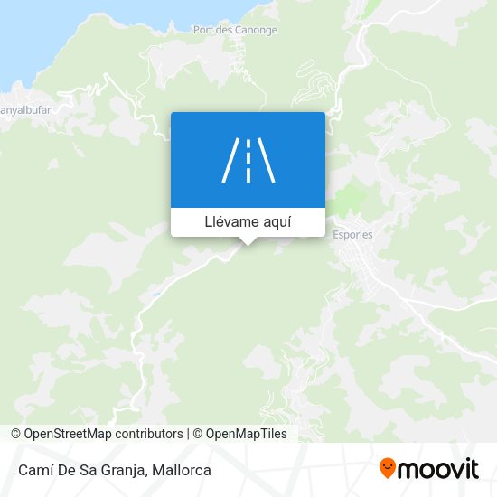 Mapa Camí De Sa Granja