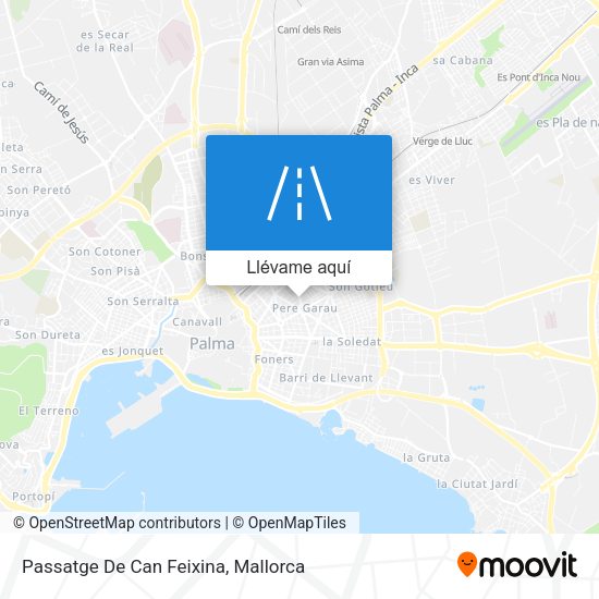 Mapa Passatge De Can Feixina