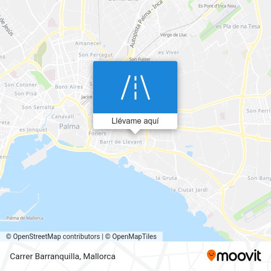 Mapa Carrer Barranquilla