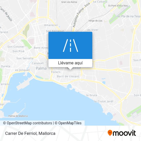 Mapa Carrer De Ferriol