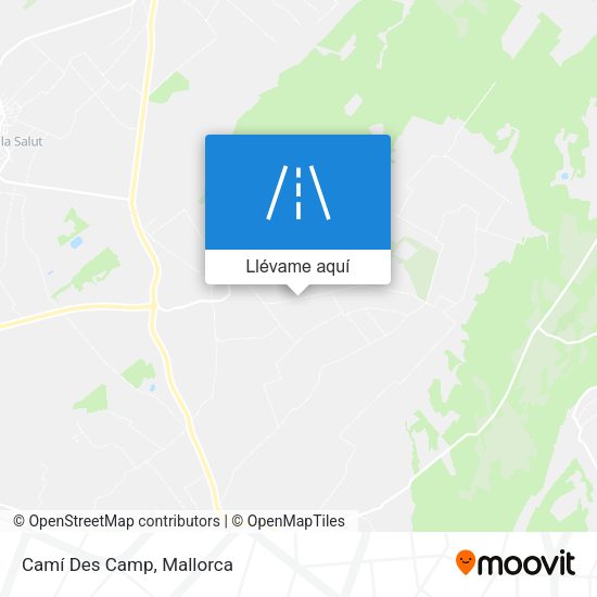 Mapa Camí Des Camp