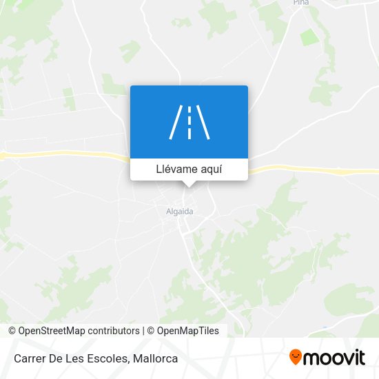 Mapa Carrer De Les Escoles