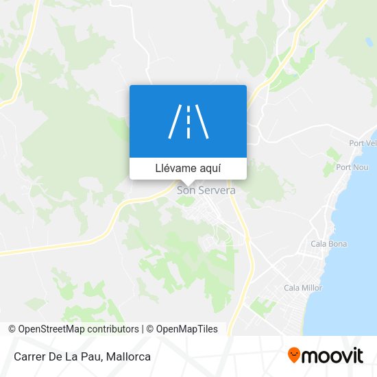 Mapa Carrer De La Pau