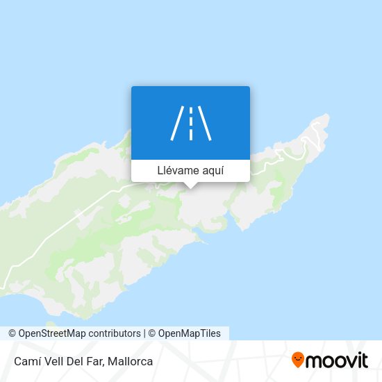 Mapa Camí Vell Del Far
