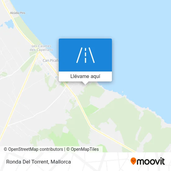 Mapa Ronda Del Torrent