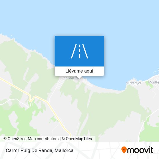 Mapa Carrer Puig De Randa