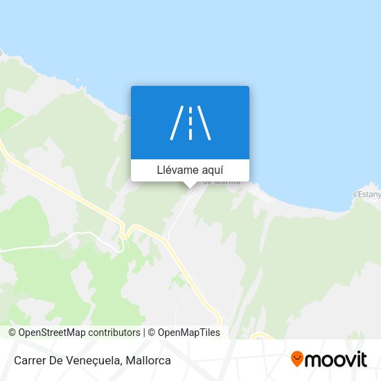 Mapa Carrer De Veneçuela