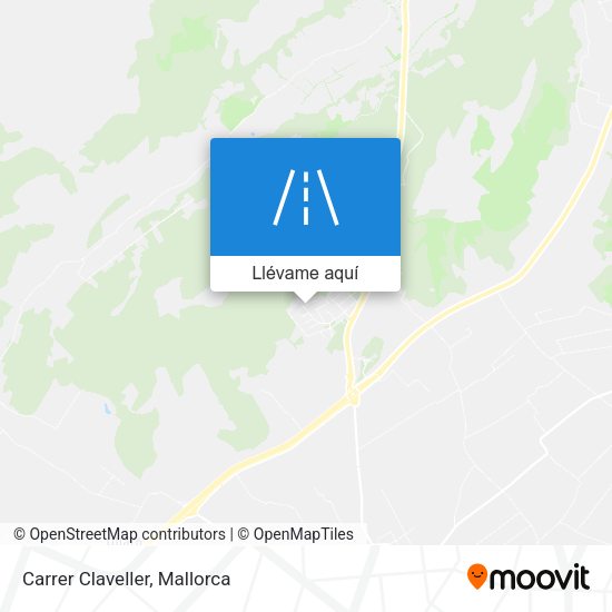 Mapa Carrer Claveller