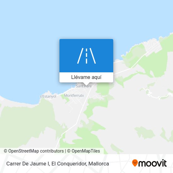 Mapa Carrer De Jaume I, El Conqueridor