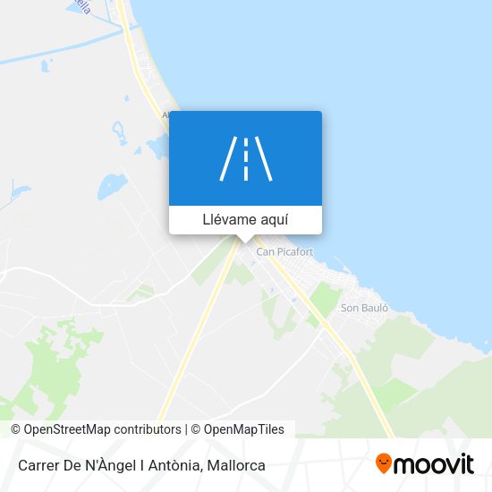 Mapa Carrer De N'Àngel I Antònia
