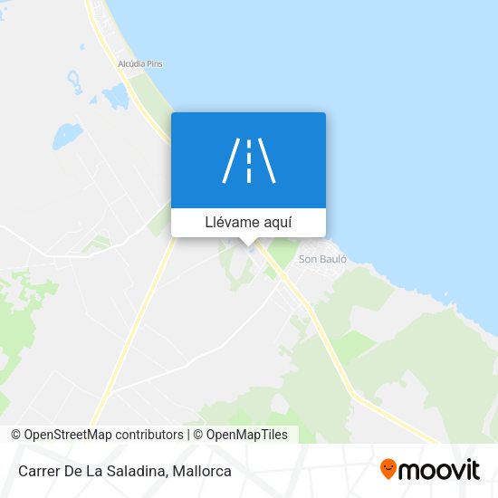 Mapa Carrer De La Saladina