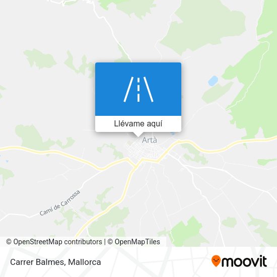 Mapa Carrer Balmes