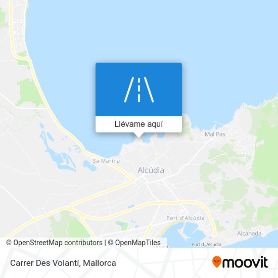 Mapa Carrer Des Volantí