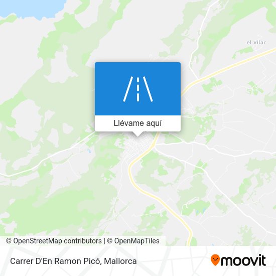 Mapa Carrer D'En Ramon Picó