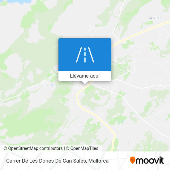 Mapa Carrer De Les Dones De Can Sales