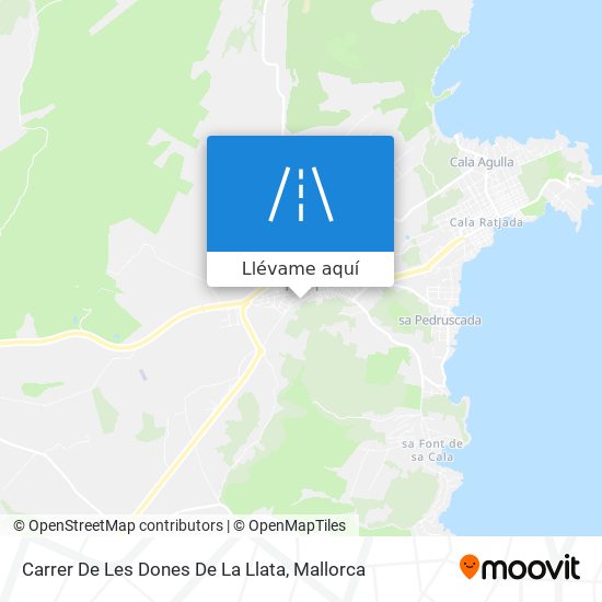 Mapa Carrer De Les Dones De La Llata