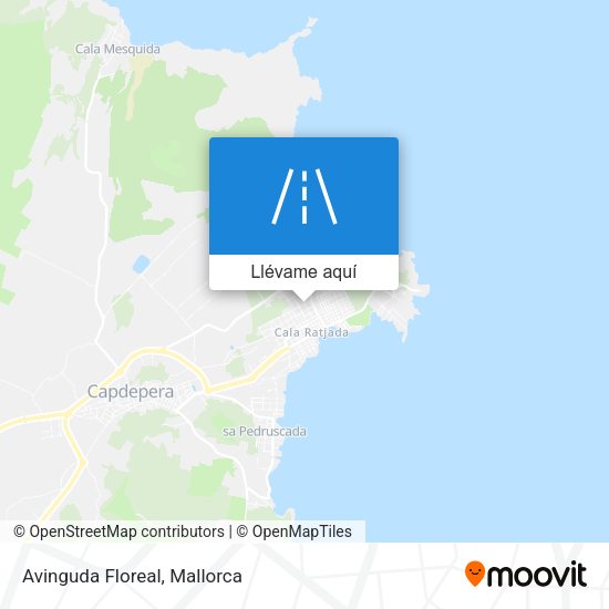 Mapa Avinguda Floreal