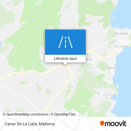 Mapa Carrer De La Llata