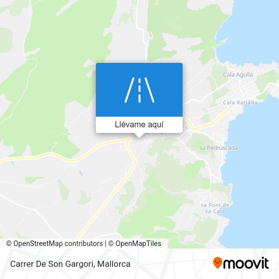 Mapa Carrer De Son Gargori