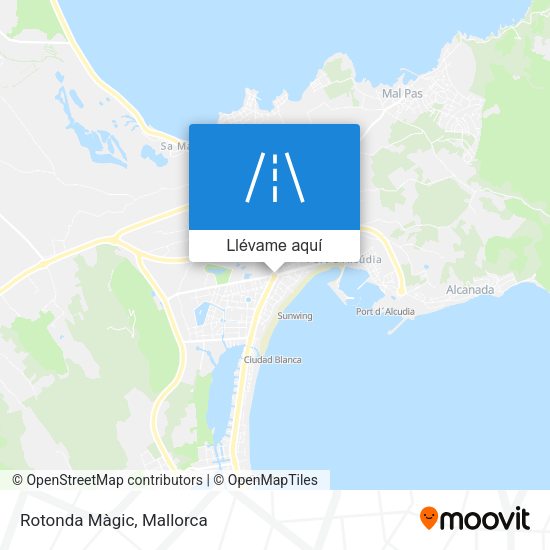 Mapa Rotonda Màgic