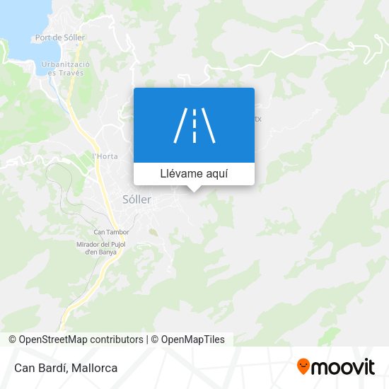 Mapa Can Bardí