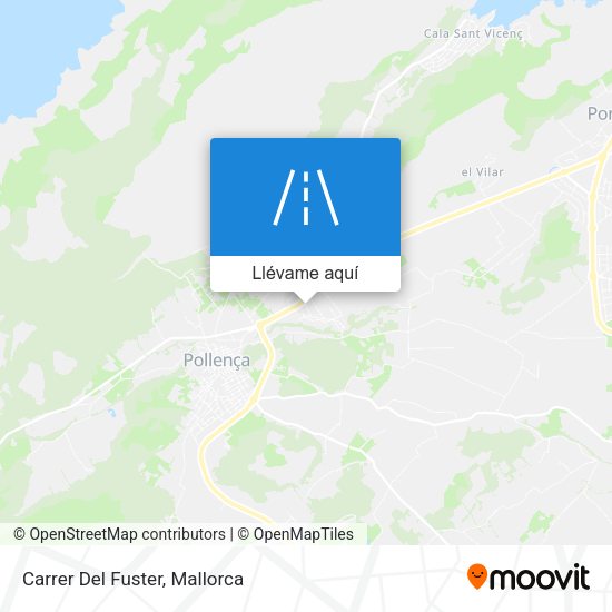 Mapa Carrer Del Fuster