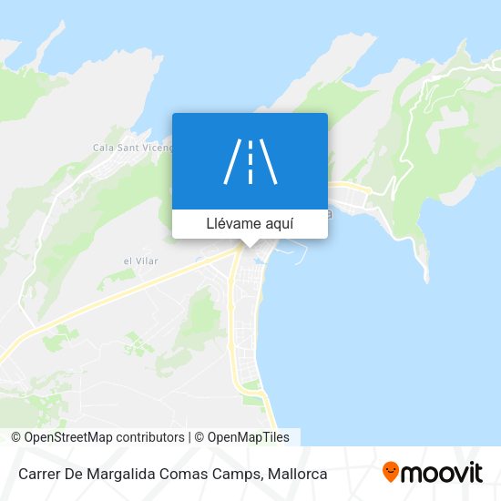 Mapa Carrer De Margalida Comas Camps