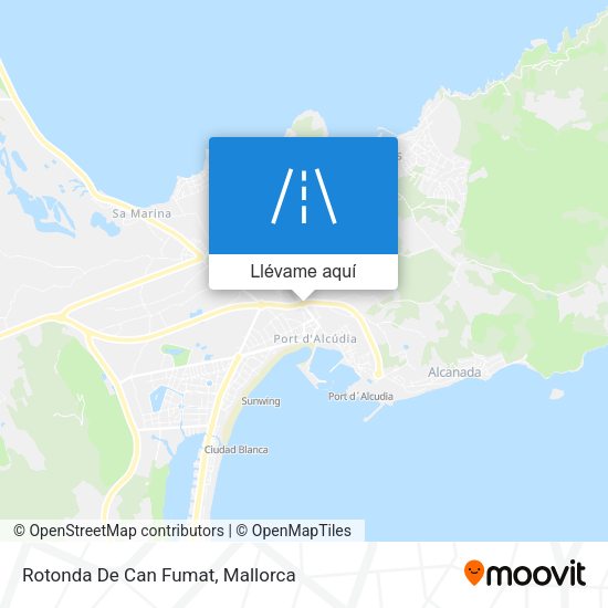 Mapa Rotonda De Can Fumat