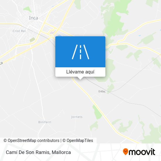 Mapa Camí De Son Ramis