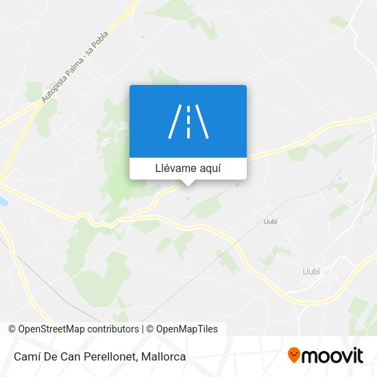 Mapa Camí De Can Perellonet