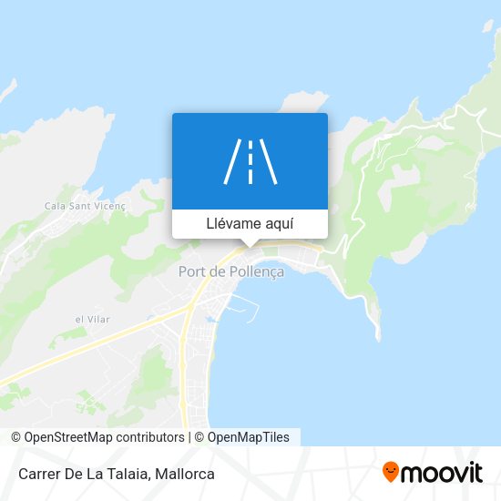 Mapa Carrer De La Talaia