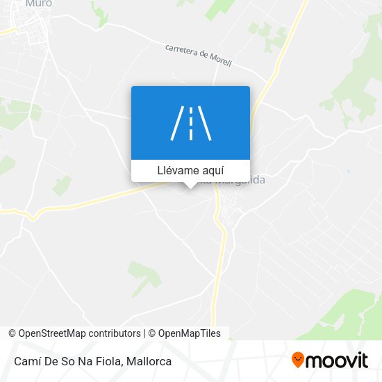 Mapa Camí De So Na Fiola