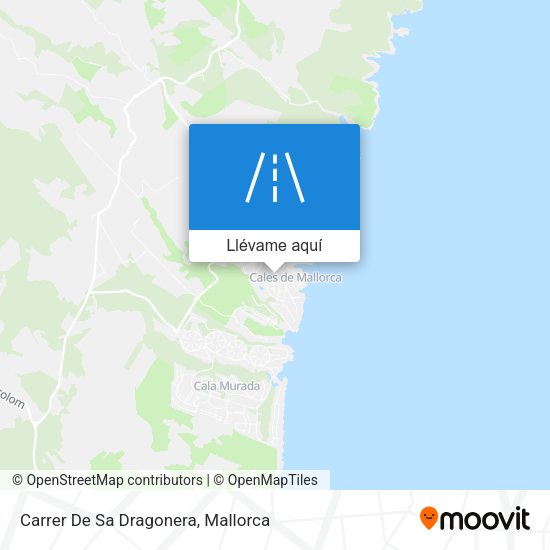 Mapa Carrer De Sa Dragonera