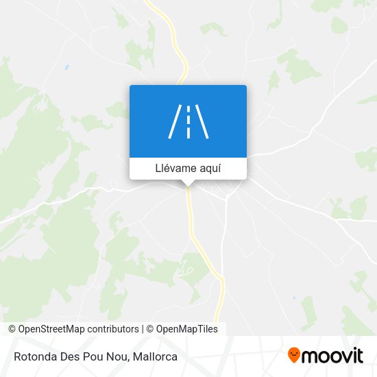 Mapa Rotonda Des Pou Nou