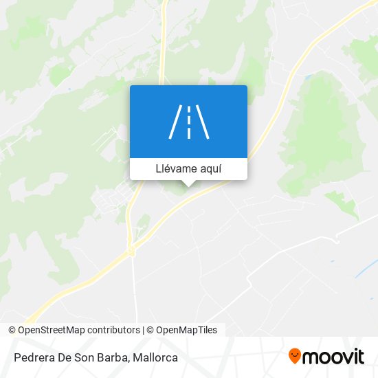 Mapa Pedrera De Son Barba