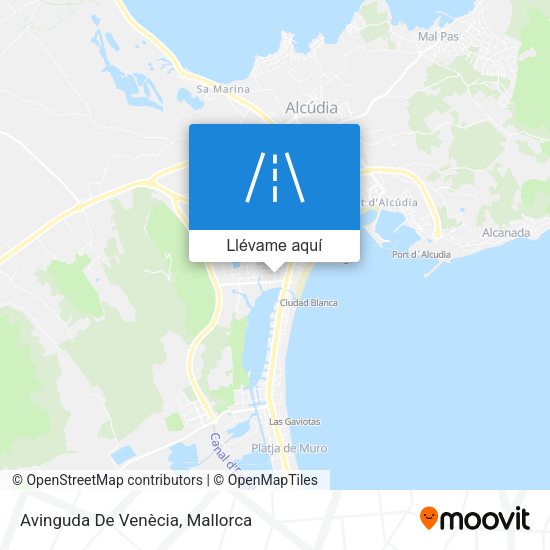 Mapa Avinguda De Venècia