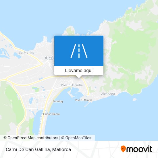 Mapa Camí De Can Gallina