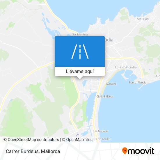 Mapa Carrer Burdeus
