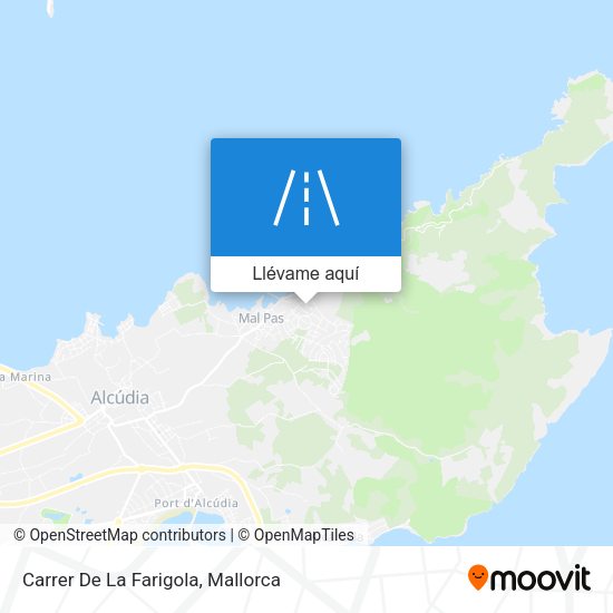 Mapa Carrer De La Farigola