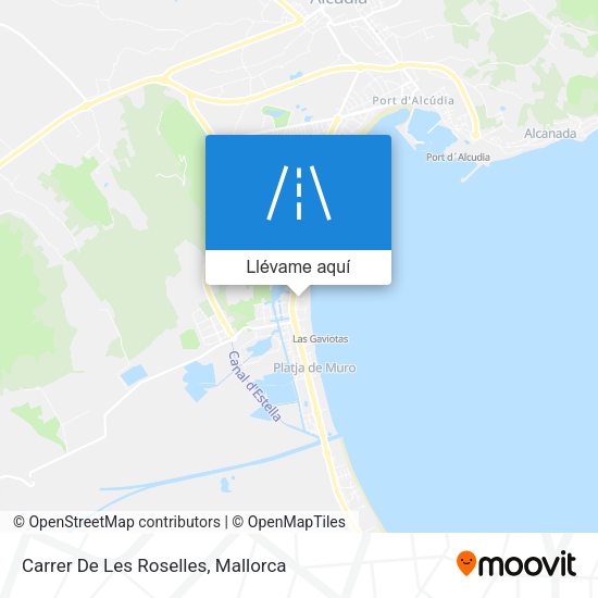 Mapa Carrer De Les Roselles