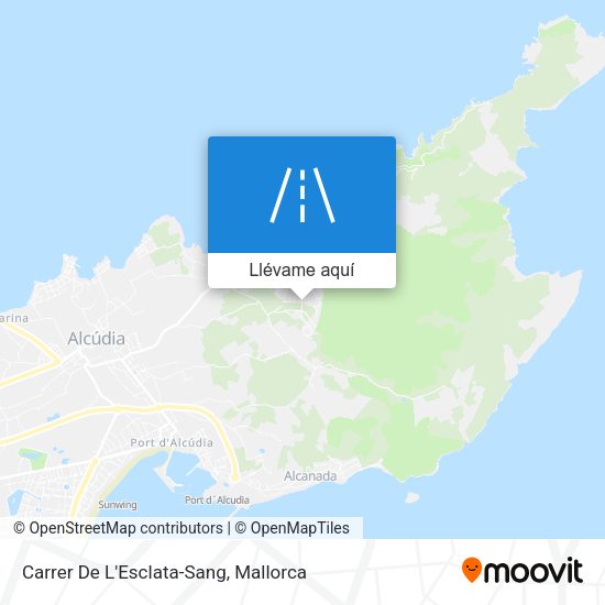 Mapa Carrer De L'Esclata-Sang