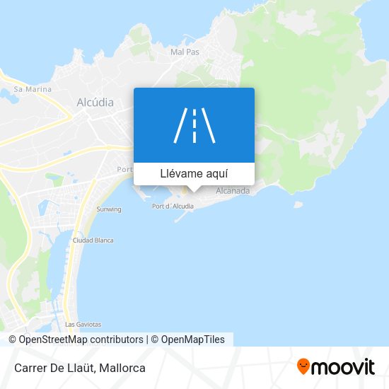 Mapa Carrer De Llaüt