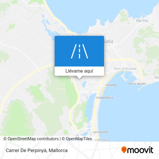 Mapa Carrer De Perpinyà