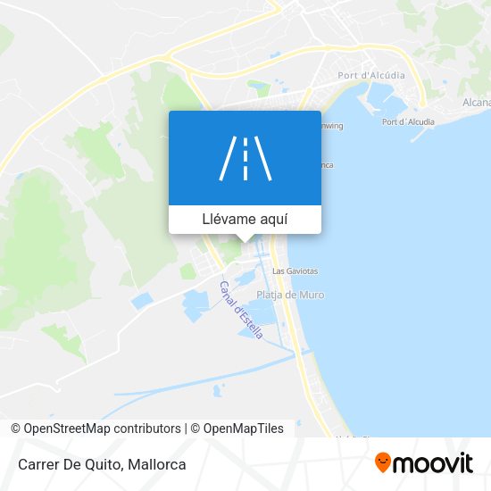 Mapa Carrer De Quito