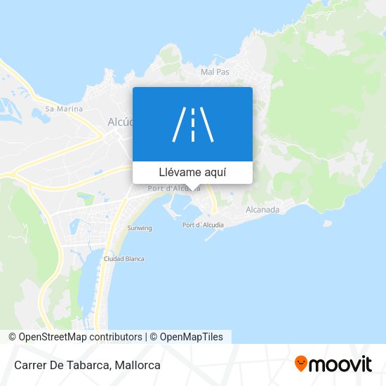 Mapa Carrer De Tabarca