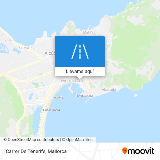 Mapa Carrer De Tenerife