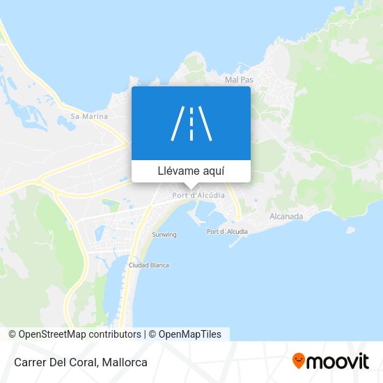 Mapa Carrer Del Coral
