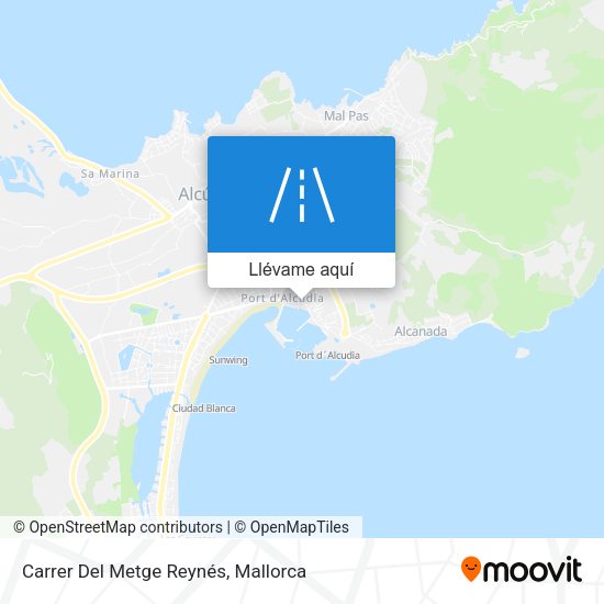 Mapa Carrer Del Metge Reynés