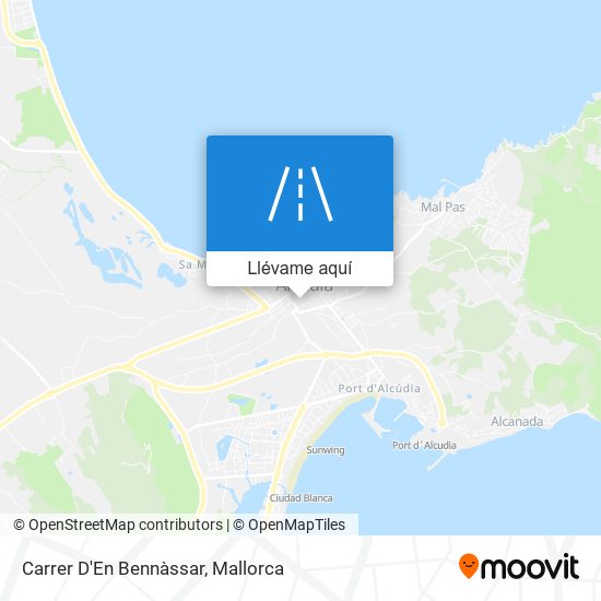 Mapa Carrer D'En Bennàssar