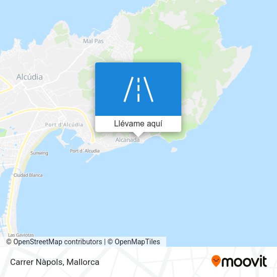 Mapa Carrer Nàpols